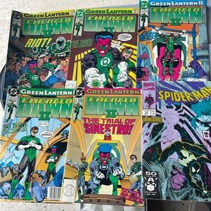5- DC Comics books, Green Lantern Emerald ll